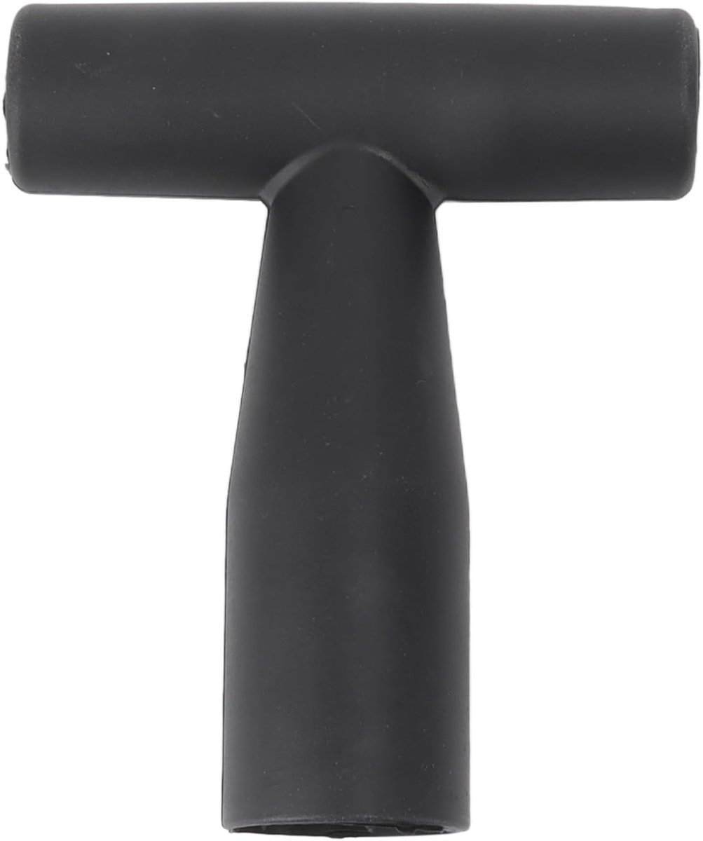 Schop Handvat - T-Type Greep - Moeiteloos Scheppen - Ergonomisch Ontwerp - 3.4cm Binnendiameter - Zwart