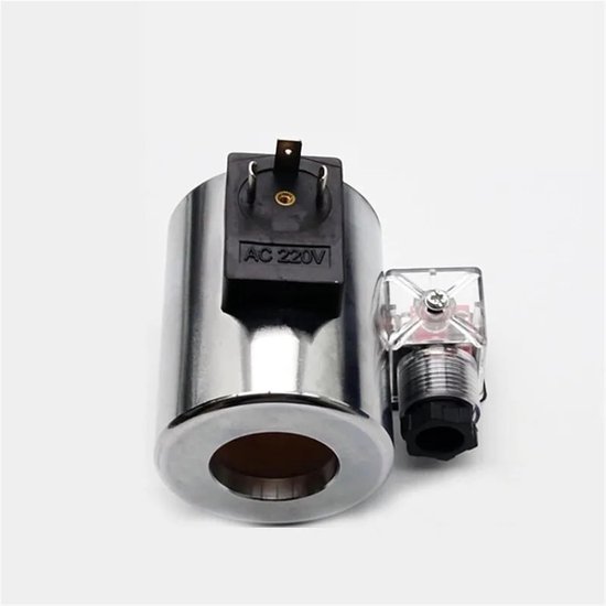 Hydraulische Spoel - Ventiel Controle - Systeem Sturing - Binnen Diameter 31mm - Hoogte 75mm - Zwart — afbeelding 3