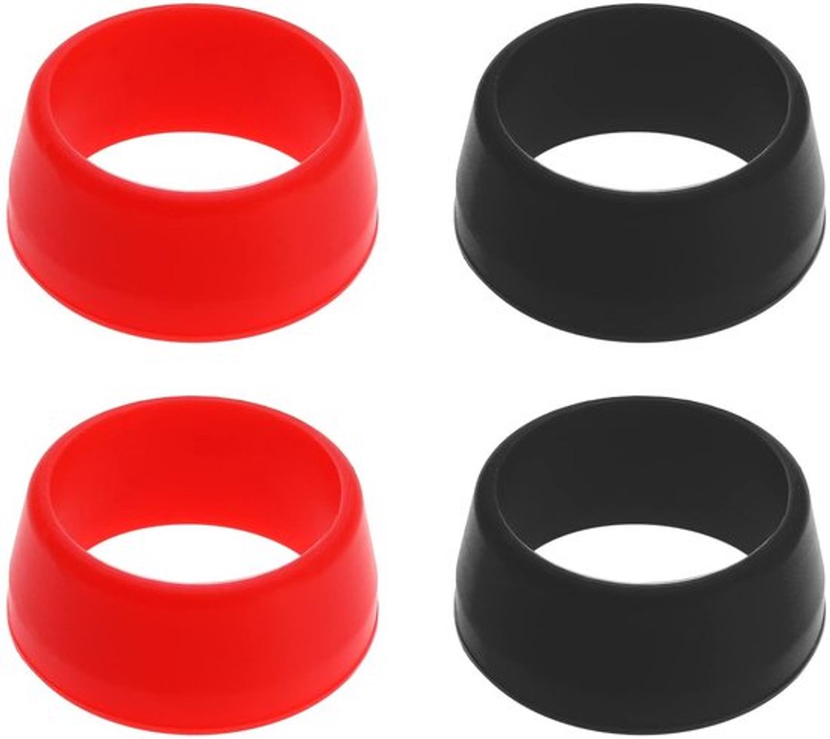 Dailygoods- Zadelpen Waterdicht - 4x Zadelpen Rubber Ring - Siliconen - Antislip