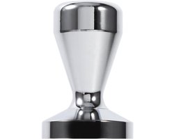 Koffie Tamper - Espresso Drukker - Koffie Bereiden - Zwaar Roestvrij Staal - 51mm Diameter - Zilver