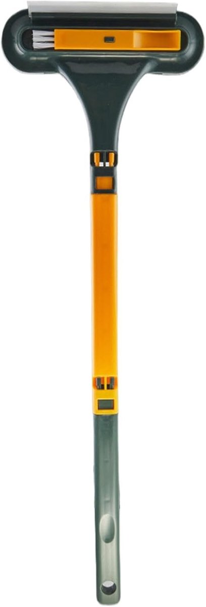 Raamreinigingsborstel - Schermreiniger Trekker - Streeploos Schoonmaken - Afneembare Trekker - 305 cm - Blauw Wit