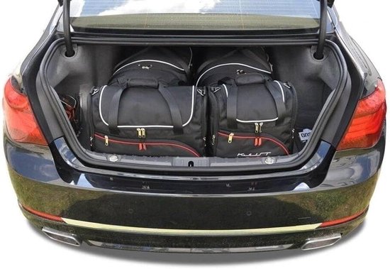 Autotassen Set - Kofferbak Tassen - Reizen Organiseren - Perfecte Pasvorm - 4 Stuks - Zwart
