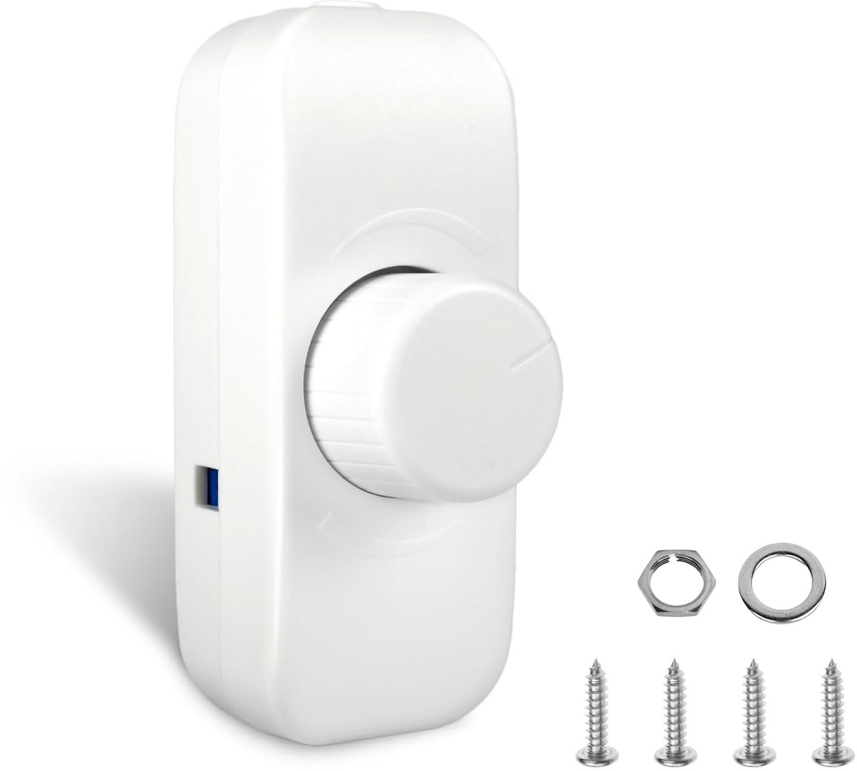 SnelShoppen - LED Dimmer 3-100W Dimbare LED Dimmer 220V-240V voor Lampen, Tafellampen, Vloerlampen, Hanglampen, Wit