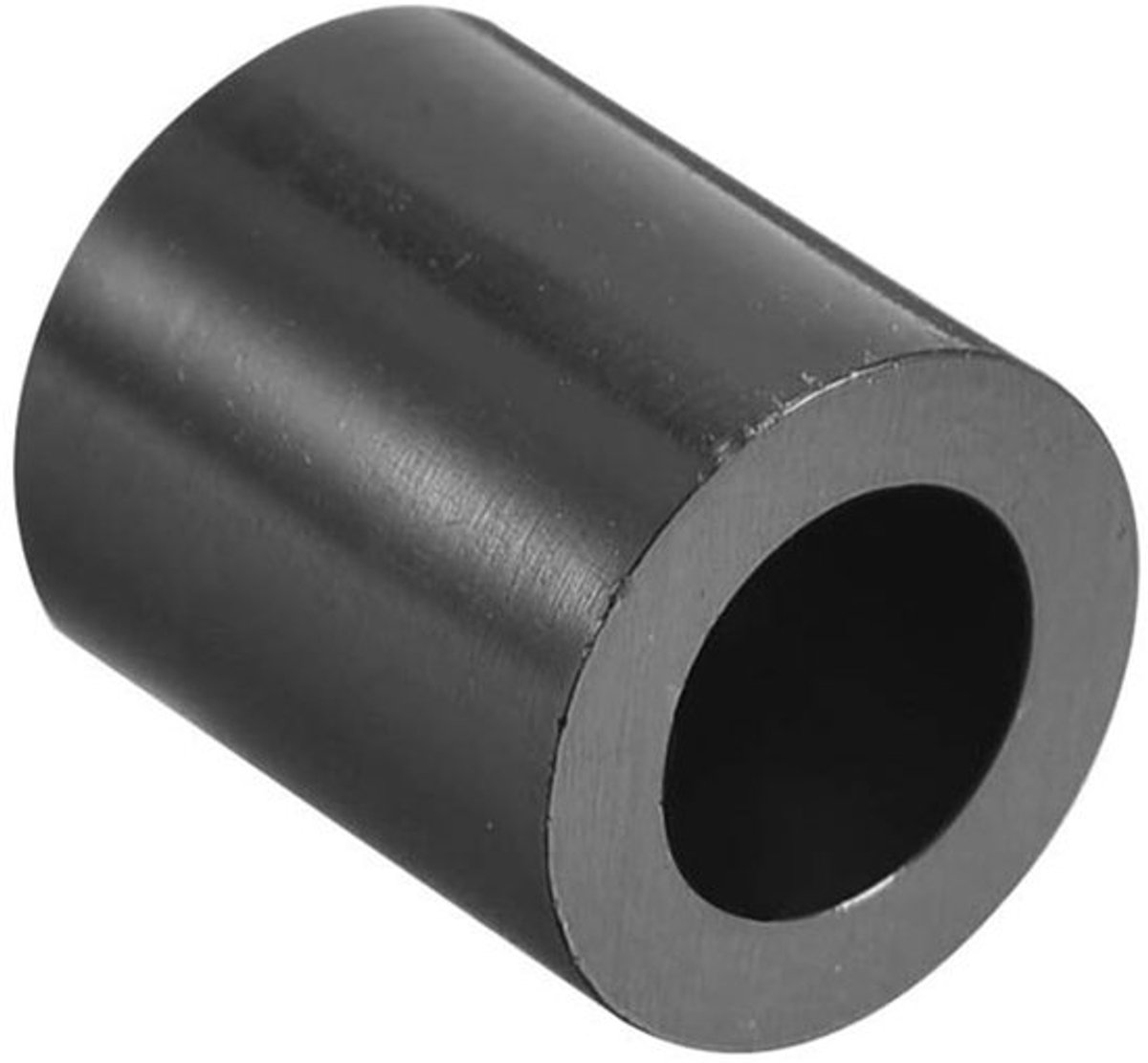 250 stuks ABS ronde afstandsring. ID 5.2 mm OD 9 mm L 10 mm zwart niet-schroefdraad kolom afstandhouder ondersteuning isolatie afstandhouders voor elektrische schroeven. schakelaar en houder