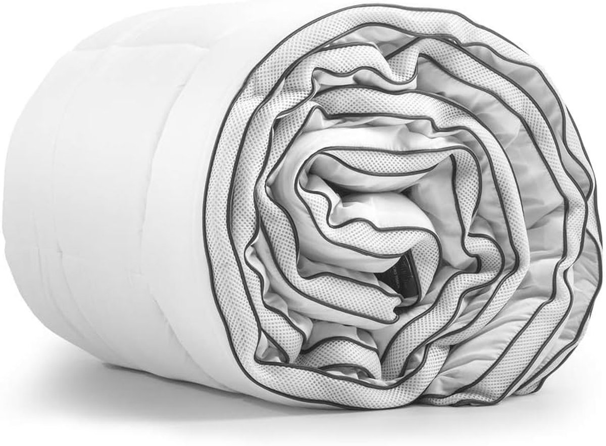 SnelShoppen - Duvet All Season 240 x 200 cm, Extra Cooling, Optimal Luchtcirculatie, Anti-allergisch, Micropercal, Geschikt voor Dubbel Bed