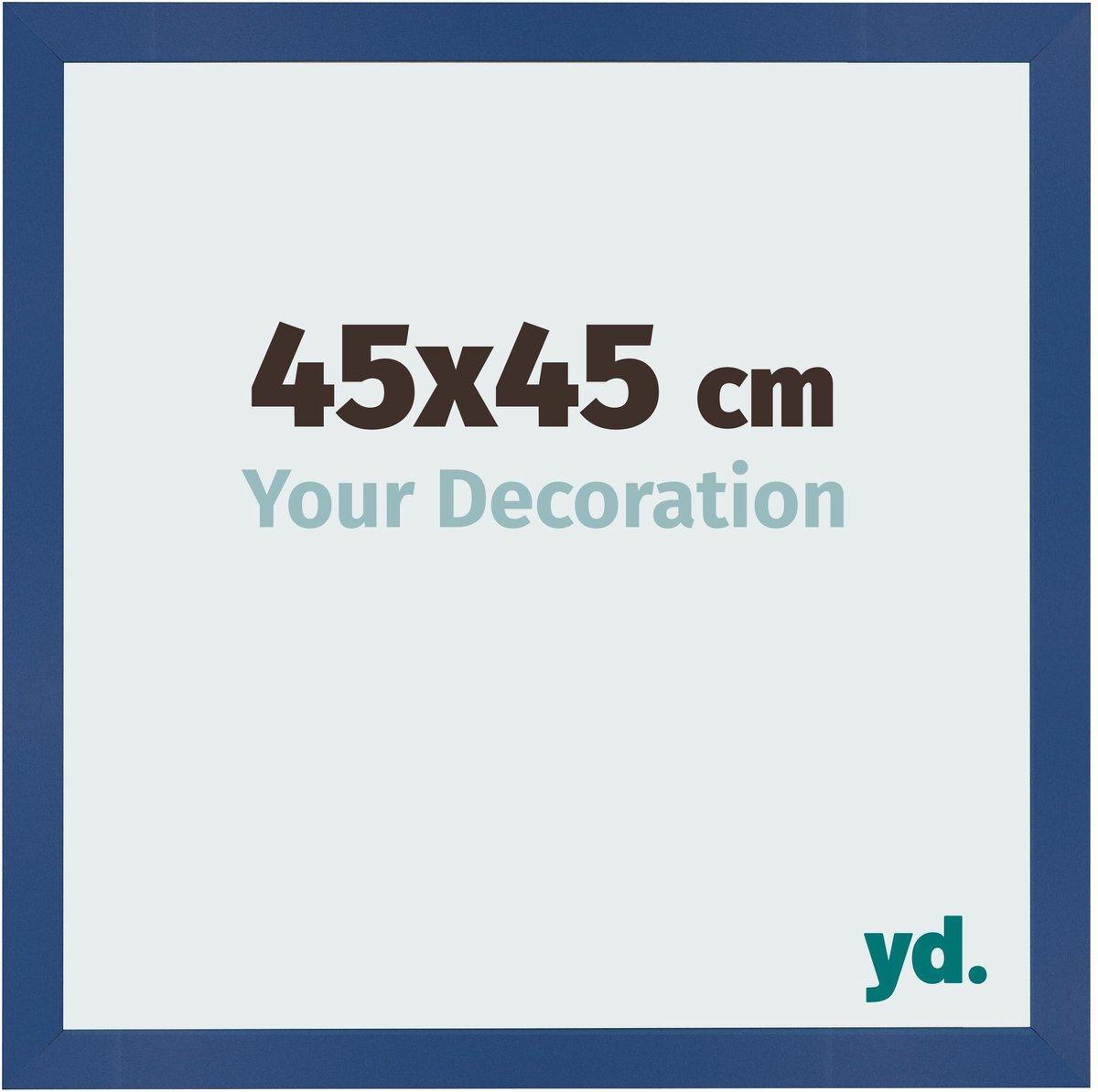 Your Decoration - Fotolijst 45x45 cm - MDF - Donkerblauw - Bologna