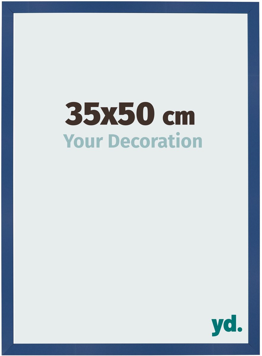 Your Decoration - Fotolijst 35x50 cm - MDF - Donkerblauw - Bologna