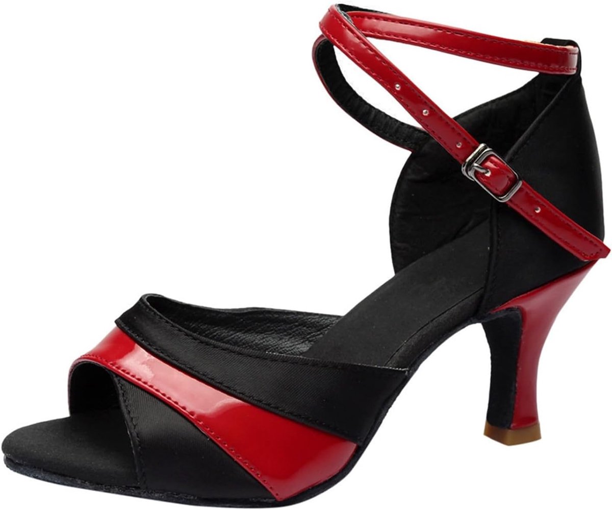 SnelShoppen - Damesschoenen Comfortabel Chique Avond Vierkante Hak Elegante Hoge Hakschoenen Sexy Vismond Mooie Schoenen voor Feest en Stadsleven