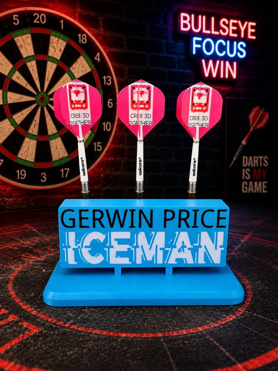 Dartshouder dartpijlen stand Gerwin Price van 3D — afbeelding 3