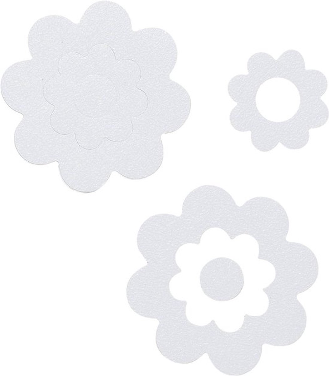 Badmat antislip wit 13,5 x 13,5 x 3 cm door Sealskin