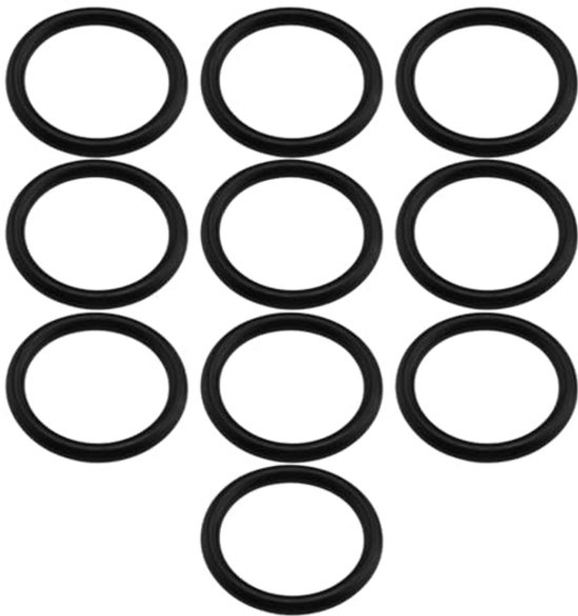 10 stuks Nitril Rubber O-Ringen 32mm OD 25mm ID 3.5mm Breedte 071099535 Compatibel met Flenzen Socket Mixer Compatibel met Centers Compatibel met Honeywell Zwart