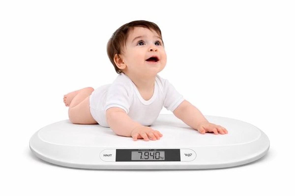 Baby Weegschaal -Huisdier Weegschaal -Multifunctioneel - ABS materiaal - tot 20 KG - Hoge Nauwkeurigheid - Wit