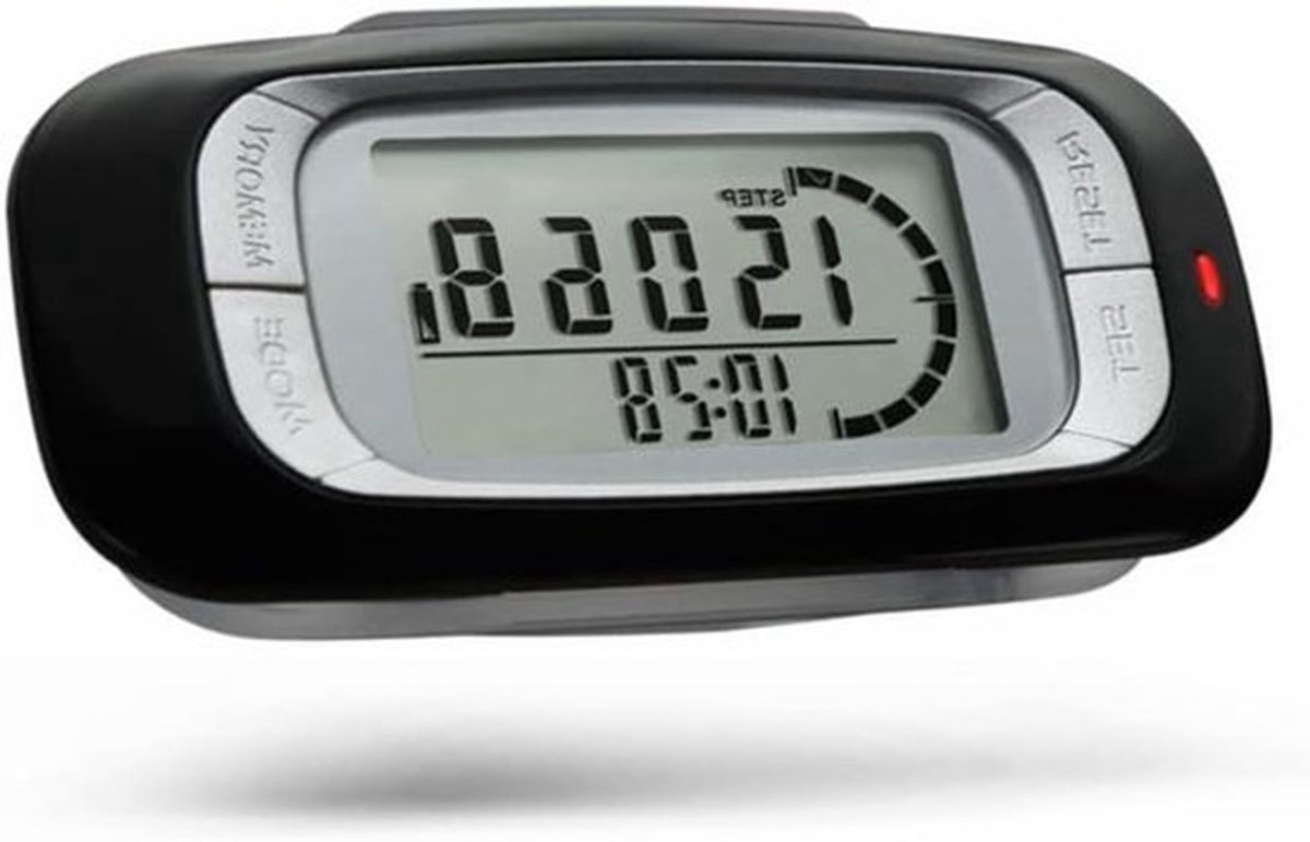 Stappenteller Met Clip Wandelbaan Stap Miles Calorieën Tracker Voor Mannen Vrouwen Kids Grote Display Outdoor Activiteiten Fitness Zonder Smartphone - 3D
