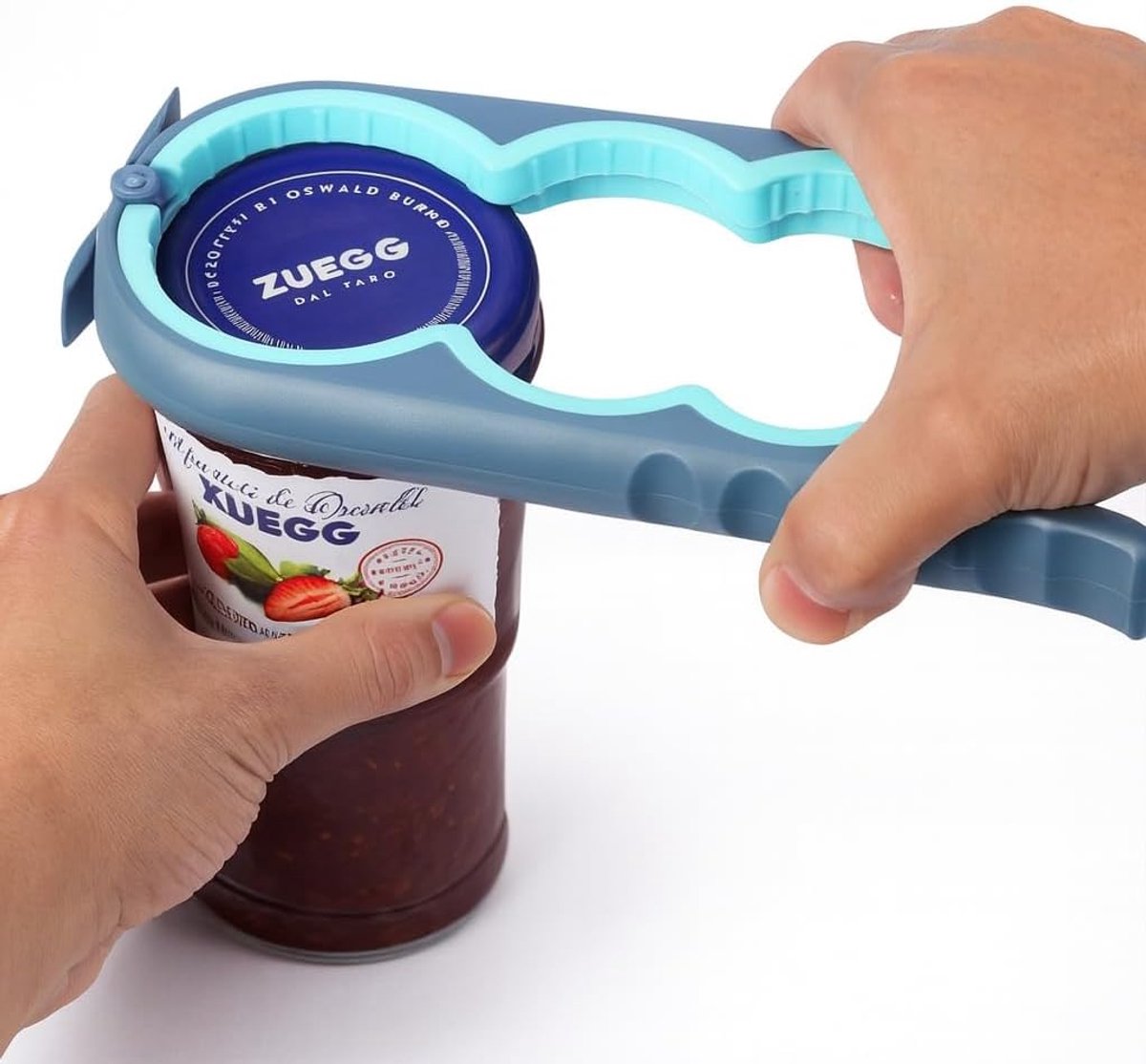 SnelShoppen - Screw Glass Opener en Lidopener voor Senioren - Multifunctionele Keukenhulp voor Flessen en Blikken - Gemakkelijk te Gebruiken en Ideaal
