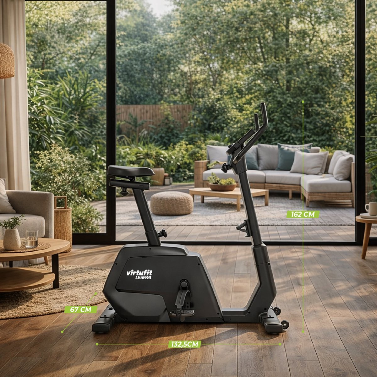 VirtuFit Low Entry Bike 200i Hometrainer met 32 - afbeelding 3