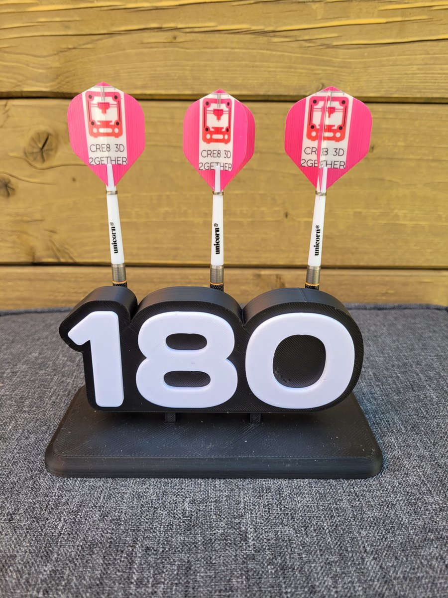 darthouder dartpijlen 180 zwart