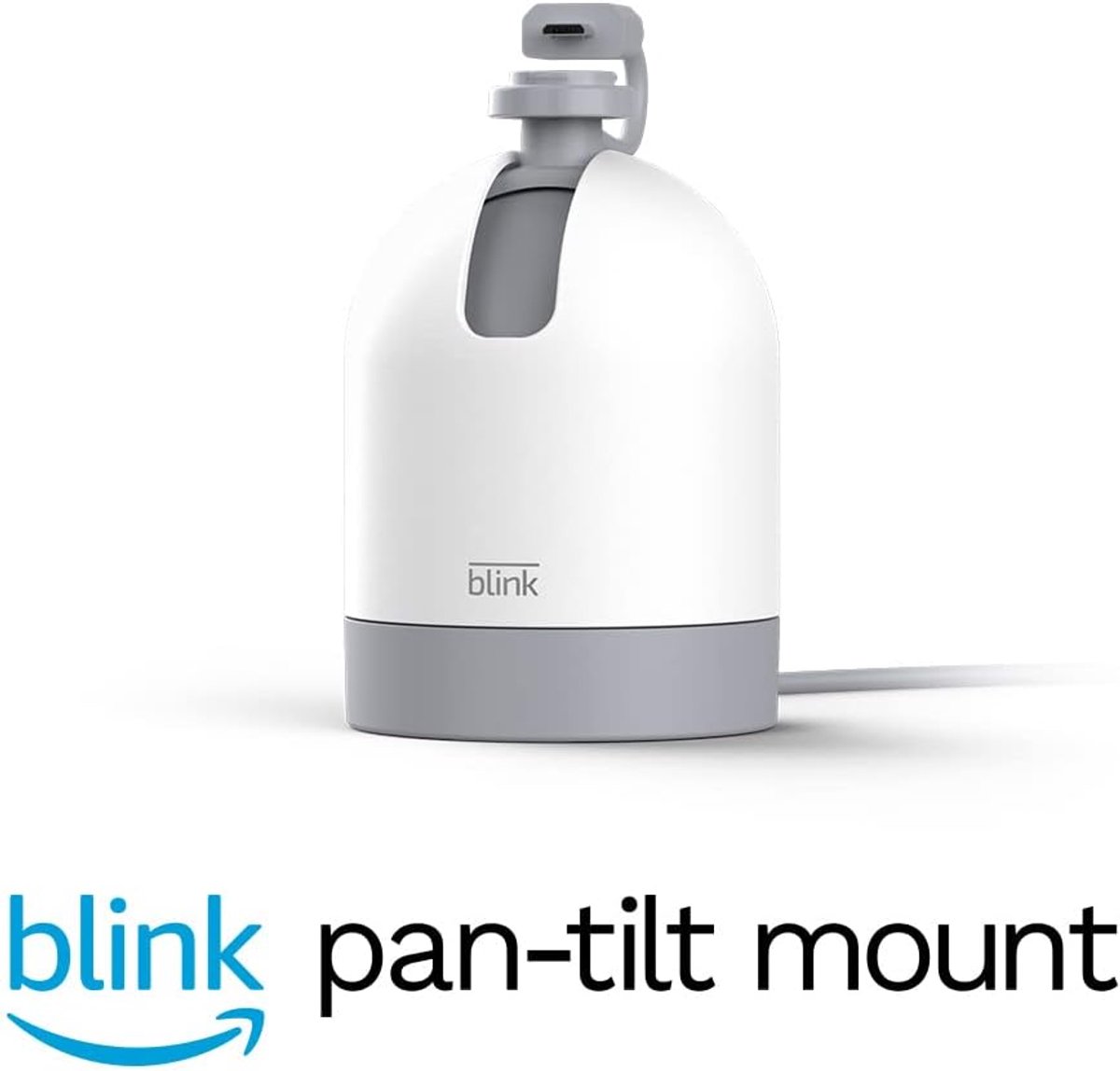 SnelShoppen - Blink Mini Pan-Tilt Mount | Rotating Bevestigingsaccessoire voor Mini Smart Beveiligingscamera | 360° Beeldhoek | Wit | Geschikt voor Bi