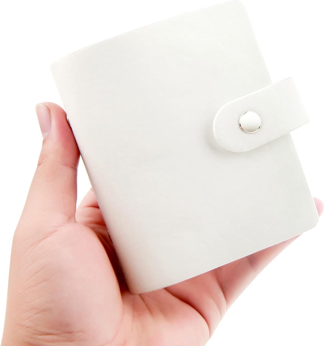 SnelShoppen - Mini Fotoalbum 52 Zakken voor Fujifilm Instax Mini & Polaroid Instant Camera's - Wit - Perfect voor Herinneringen, Feesten, Kinderen, Re