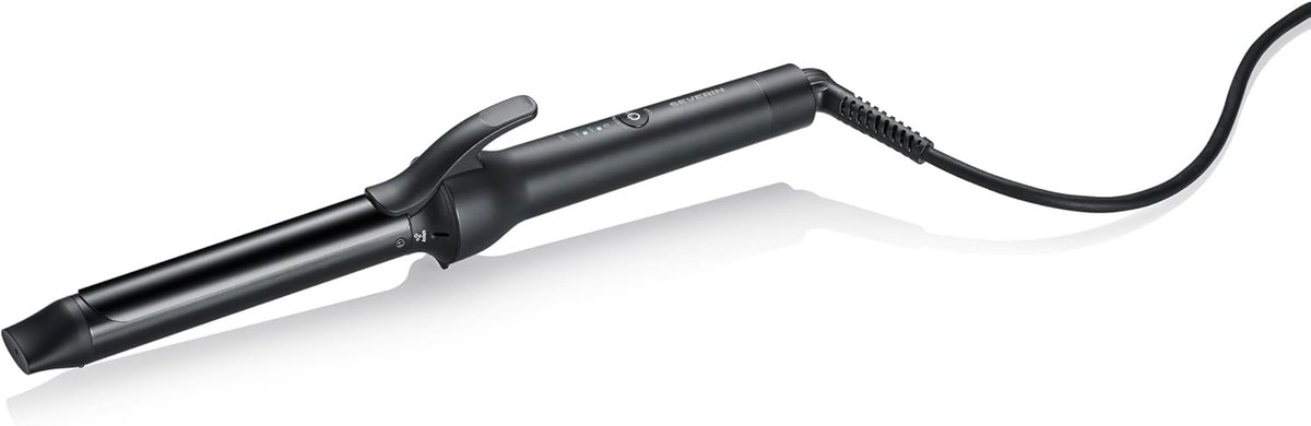 Thijox - Krultang 25mm met Keramische Coating, Drie Temperatuurstanden, Ionentechnologie, Voor Natuurlijke Golven, Zwart - Perfect voor Fijn tot Krach