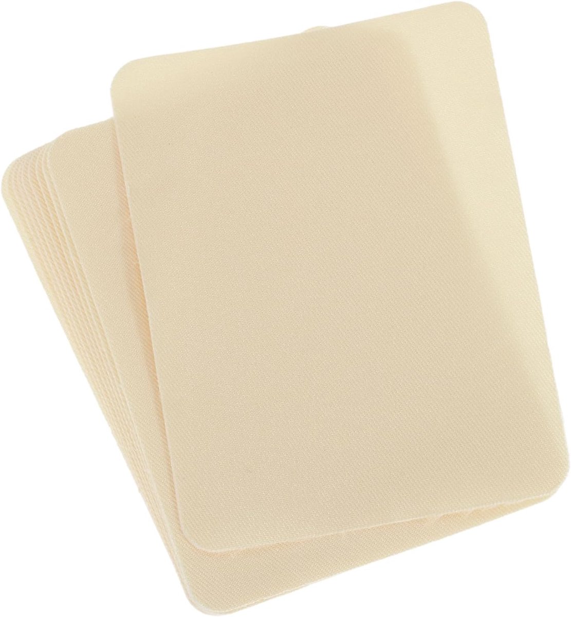 Strijkbare Patches voor Kleding en Textiel Reparatie en Decoratie Beige 10 stuks