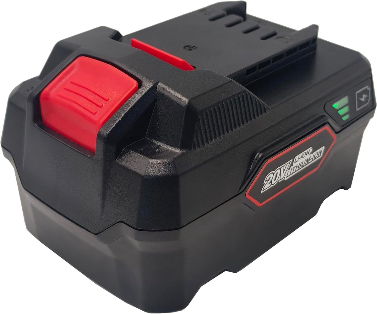 SnelShoppen - 20V 5.0 Ah Accu voor Parkside XTEAM Gereedschappen, Li-ion Reserveaccu, Compatibel met PLG 20 A1/C1/C3/A3, Lange Levensduur en Batterijv