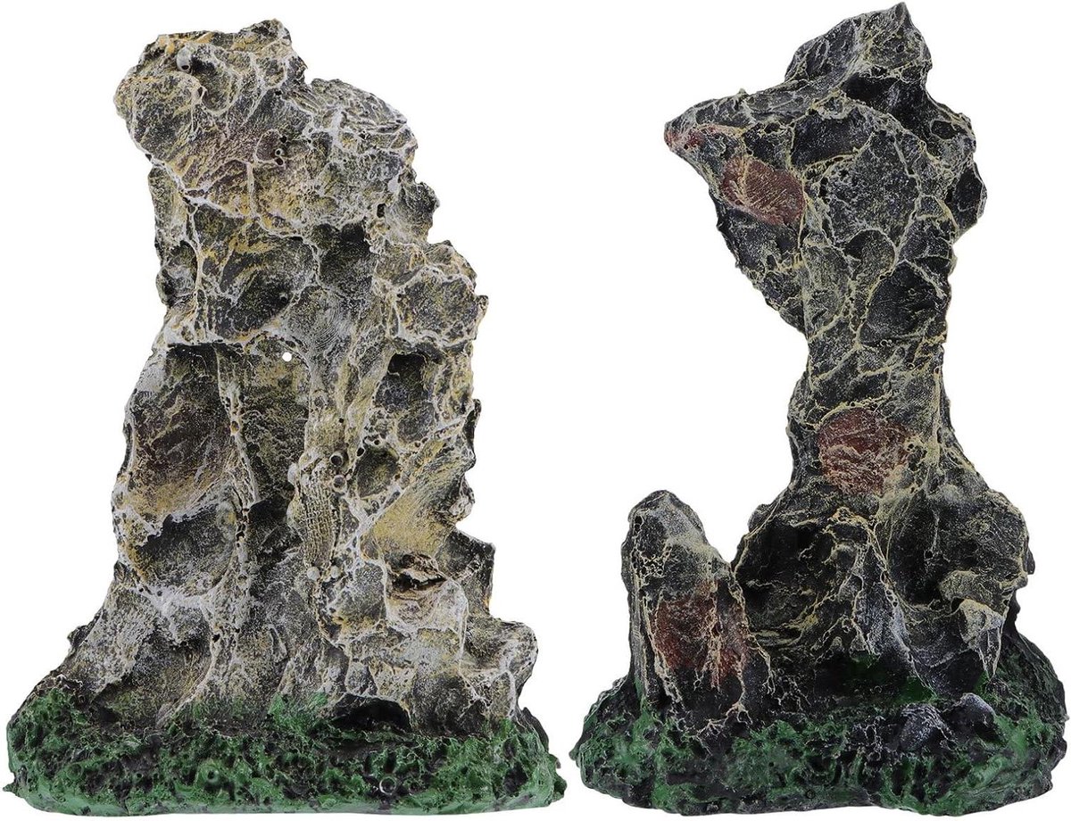 Nep Rotstuin Ornament - Miniatuur Landschap - Decoratief Gebruik - Levensechte Details - 17 x 115 x 75 cm