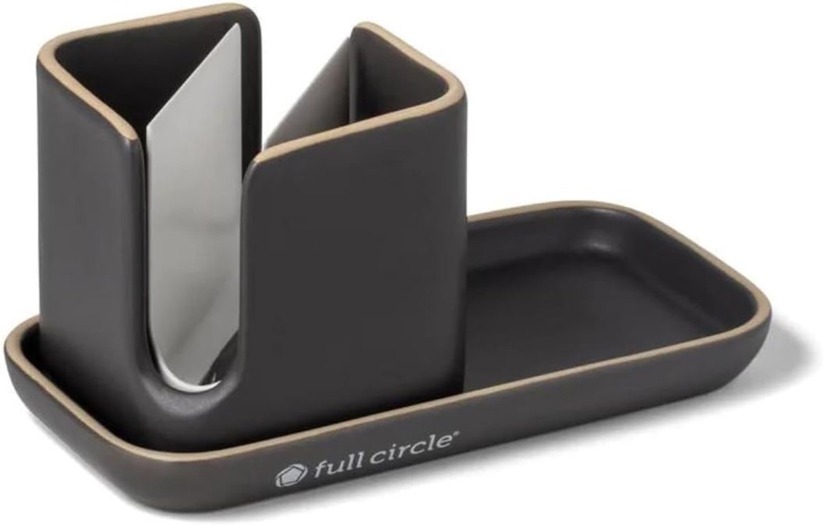 Thijox - Full Circle Home Aanrecht Organizer STASH - Ruimtebesparende Keukenaccessoires - Duurzaam Keuken Organizer Set voor een Opgeruimde Keuken - O