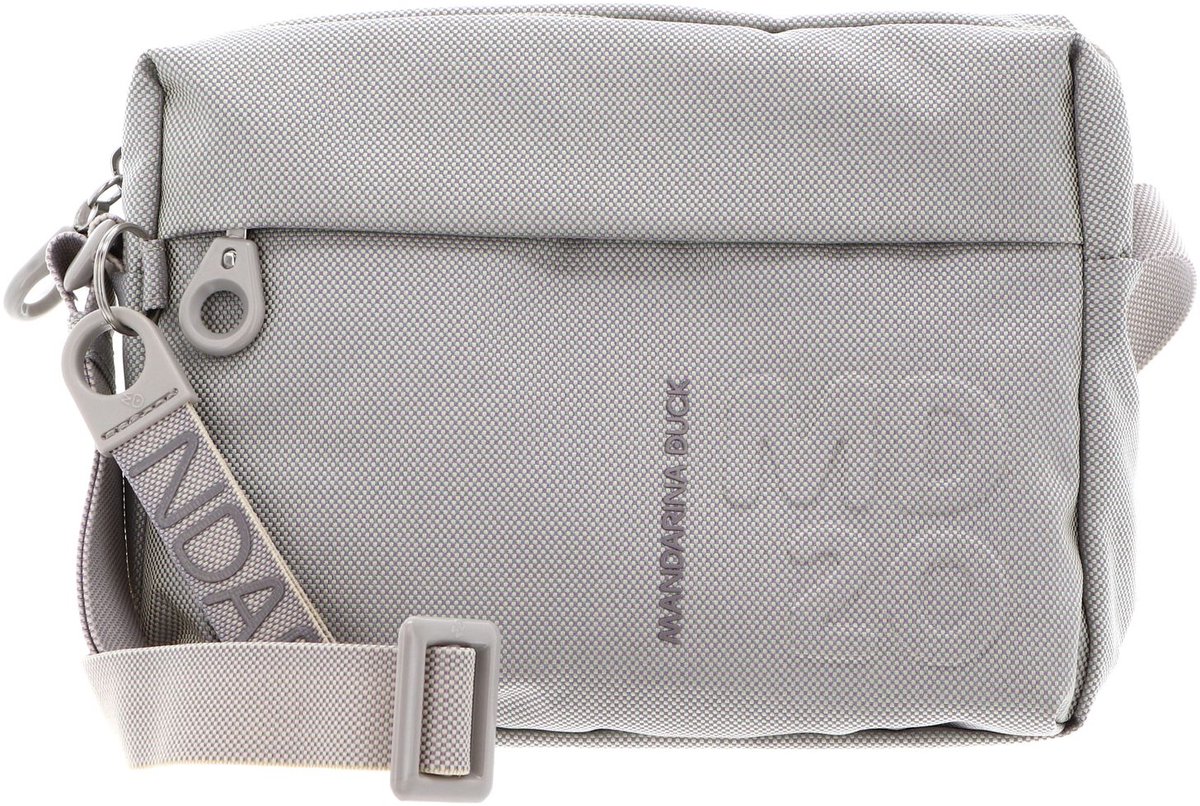 MANDARINA DUCK schoudertas MD20 Crossover Bag Cocoon Lichtgrijs
