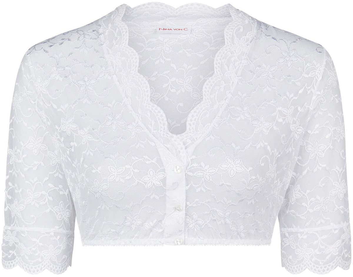 Dirndlblouse met korte mouwen Luisa