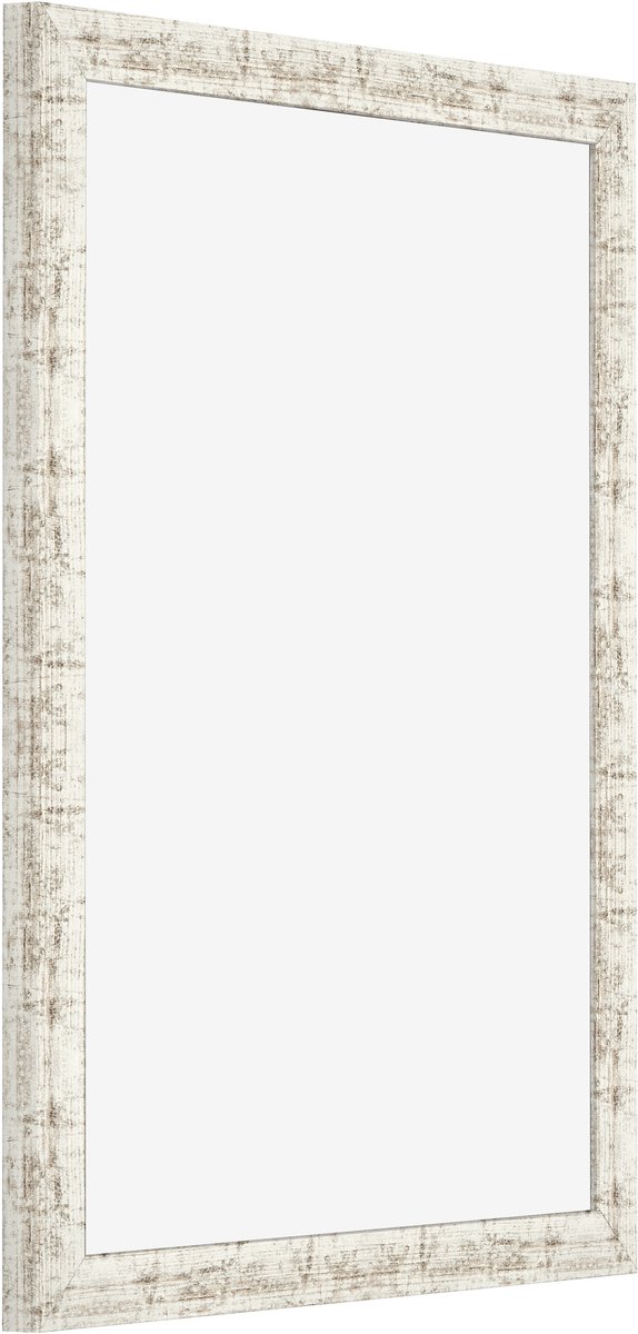 Fotolijst 18x24 cm - MDF - Wit Vintage - Benno