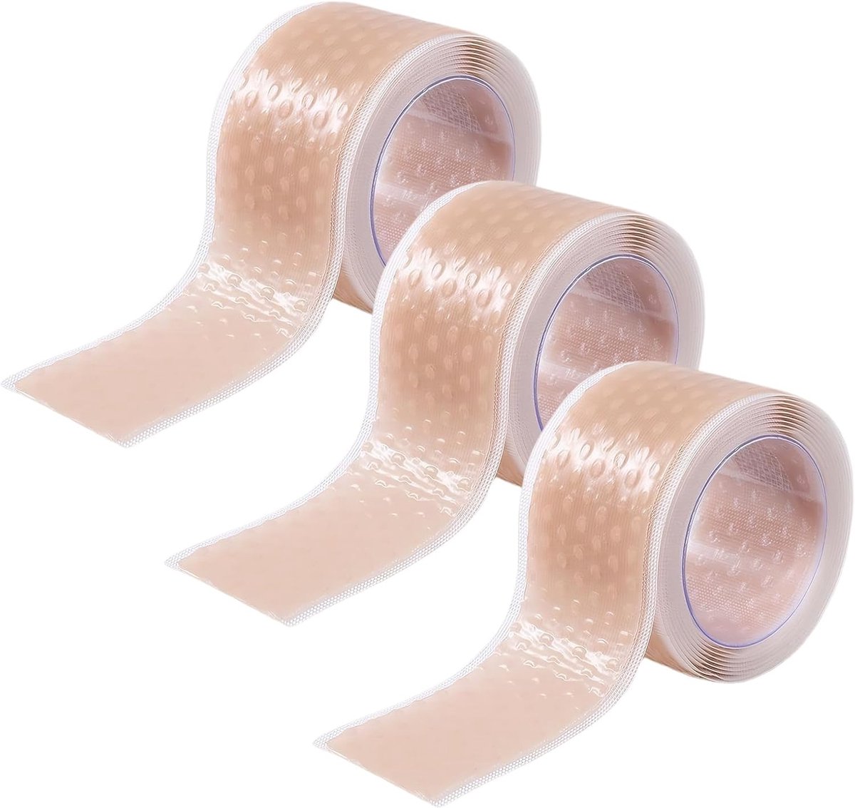 SnelShoppen - 3 Rollen Silicone Bubble Patches - Anti-Friction Tape, Blisterpreventie, Hiel Stickers, Bescherming tegen Drukpunten, Voet Tape voor Cal
