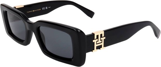 Tommy Hilfiger TH 2125/S 807 Zonnebril - Dames - Zwart van Tommy Hilfiger — afbeelding 5