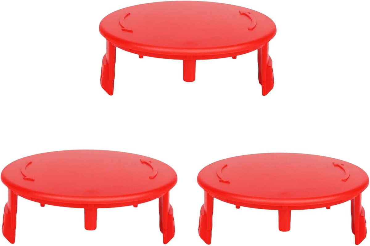SnelShoppen - Spoelafdekking voor elektrische bosmaaier, motorzeis, AFS grastrimmer F016F04841, 3 stuks, compatibel met draadspoel, tuinaccessoires, g