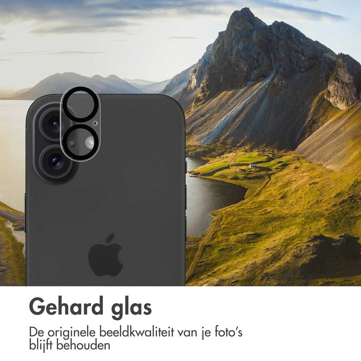 imoshion Camera Lens Protector - Geschikt voor Apple iPhone 17 / 16 Plus / 16 - 2 Pack — cadeau in Cadeau-ideeën - foto 3