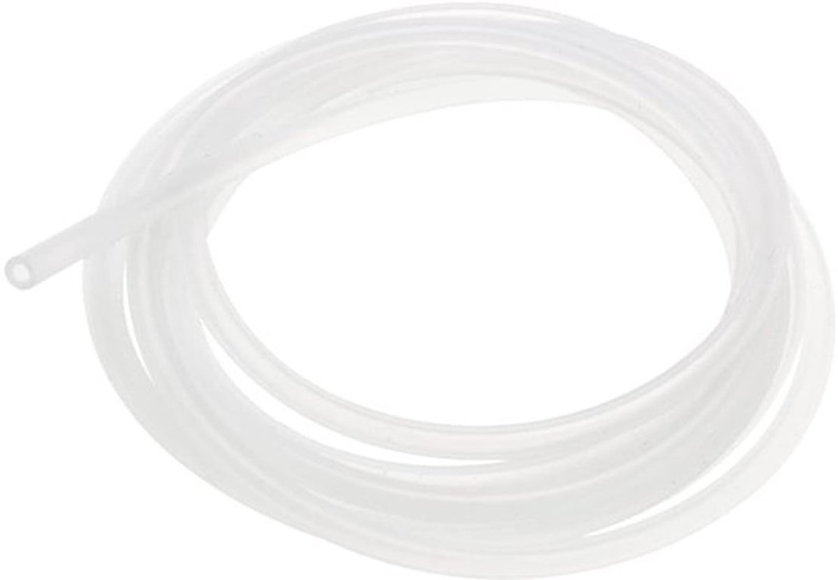 Siliconen Slang Flexibel - 2 mm x 4 mm - 1,5 m - Doorshijnend - Wateroverdracht - Pomp - Aquariumslang
