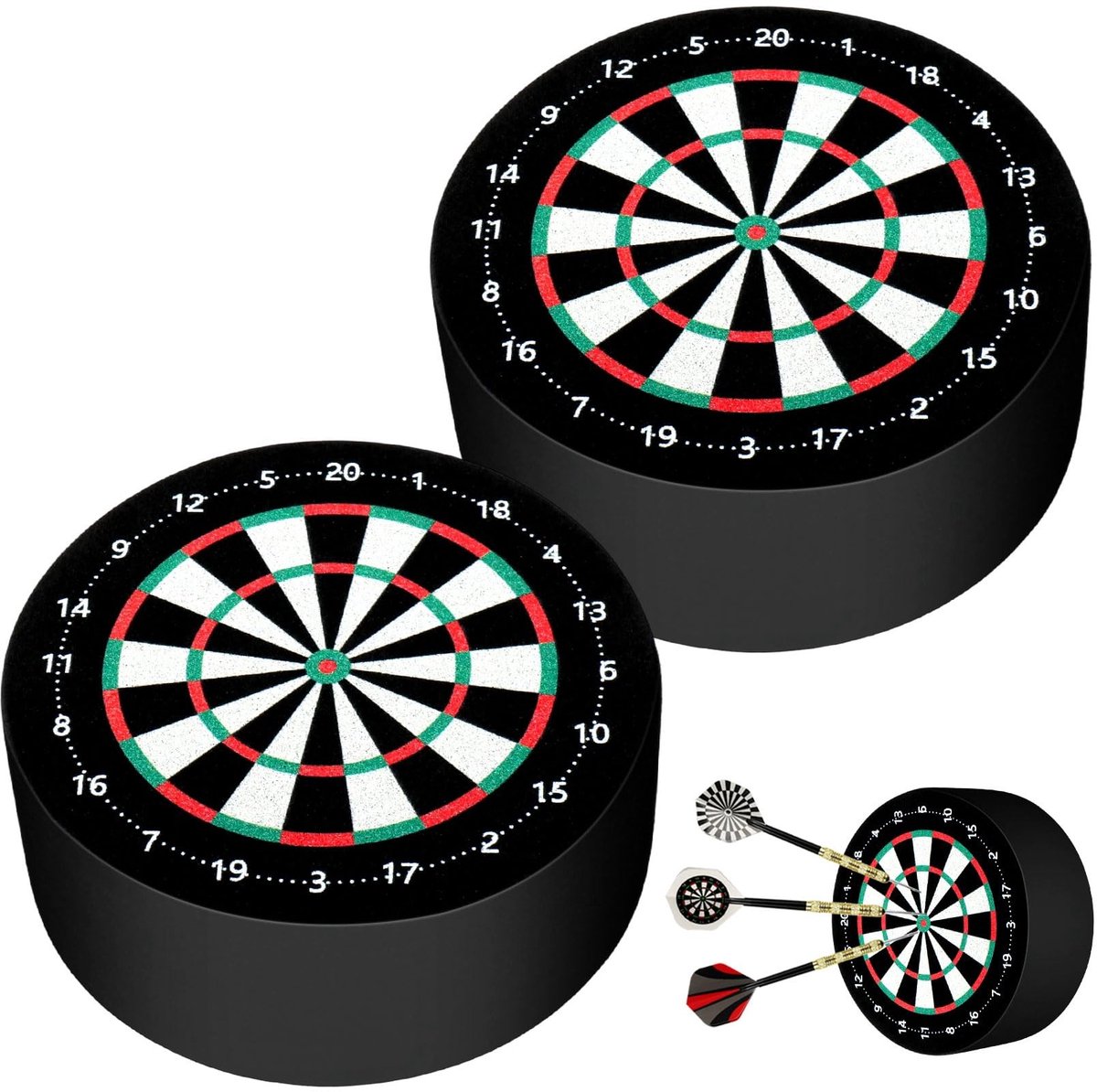 Solidchoice - Set van 2 Dartstandaards voor Stalen en Softtip Darts