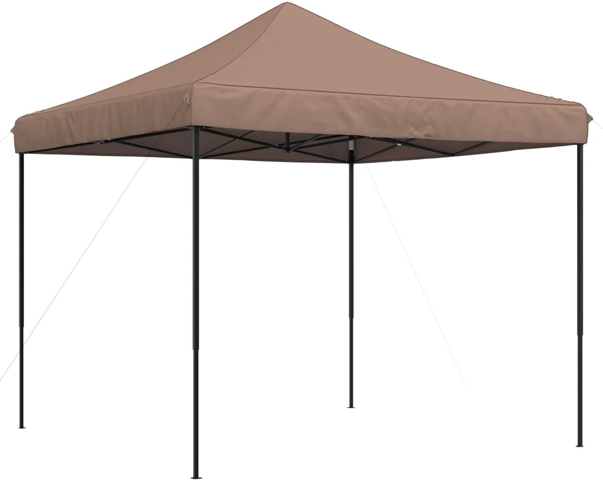 Solidchoice - Partytent Bruin 292 x 292 x 315 cm Waterdicht