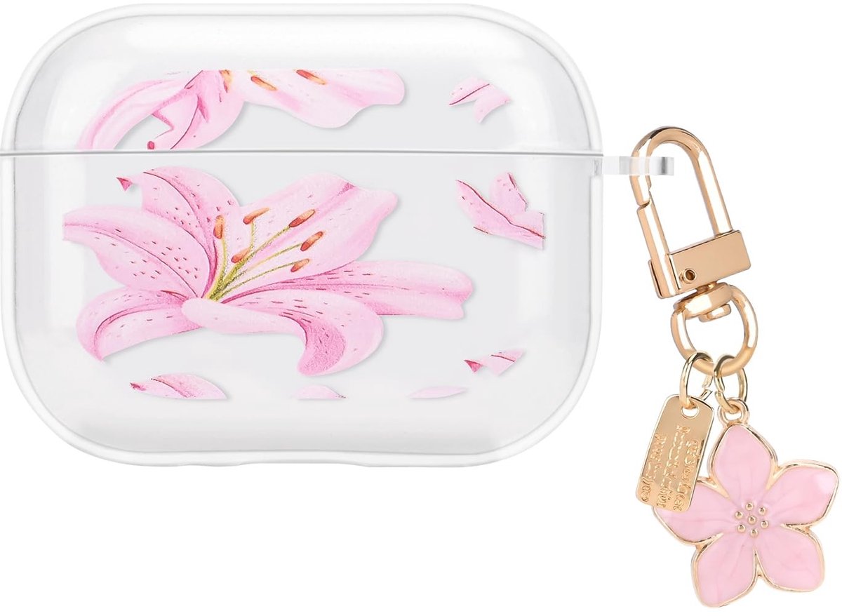 Solidchoice - Modieuze Beschermhoes voor AirPods Pro met Bloemenpatroon
