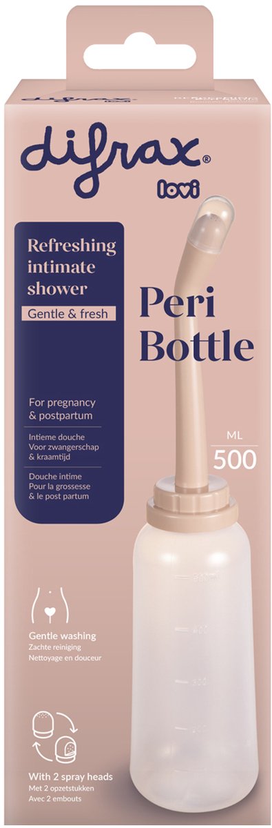 Difrax LOVI Peri-fles 500 ml - Mama Comfort - 1 stuk