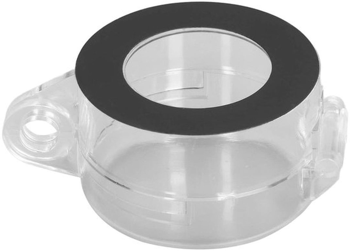 30mm Beschermhoes - Ronde Drukknop Protector - Transparant - Stofdicht Cover Guard - Noodstopknop - BS-02 - Geschikt voor Drukknopschakel...