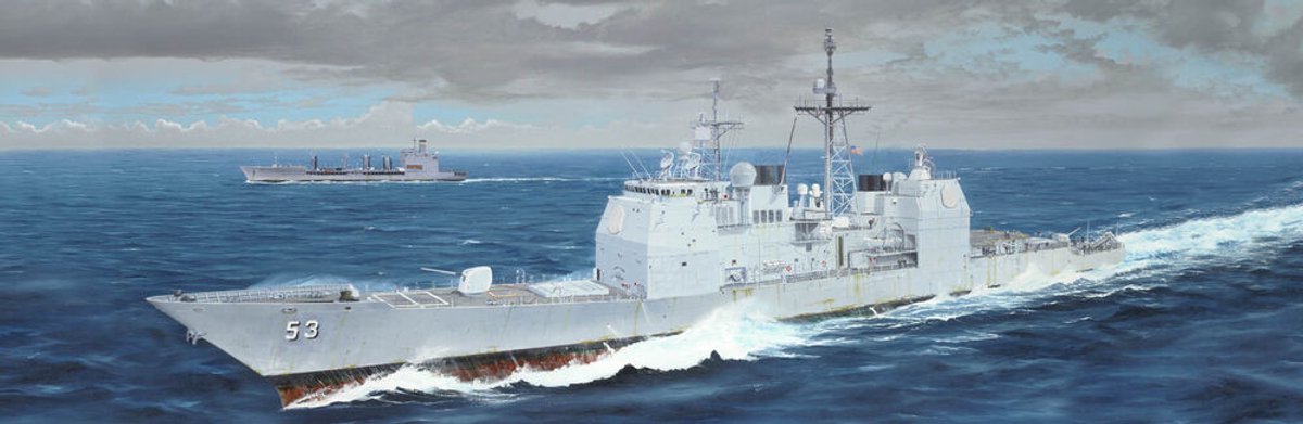 Trumpeter Modelbouwpakket Militaire voertuigen - 62012 USS Mobile Bay CG-53 - Ticonderoga-klasse - Amerikaanse Geleidewapenkruiser Plastic - 1:200 - Modelbouw