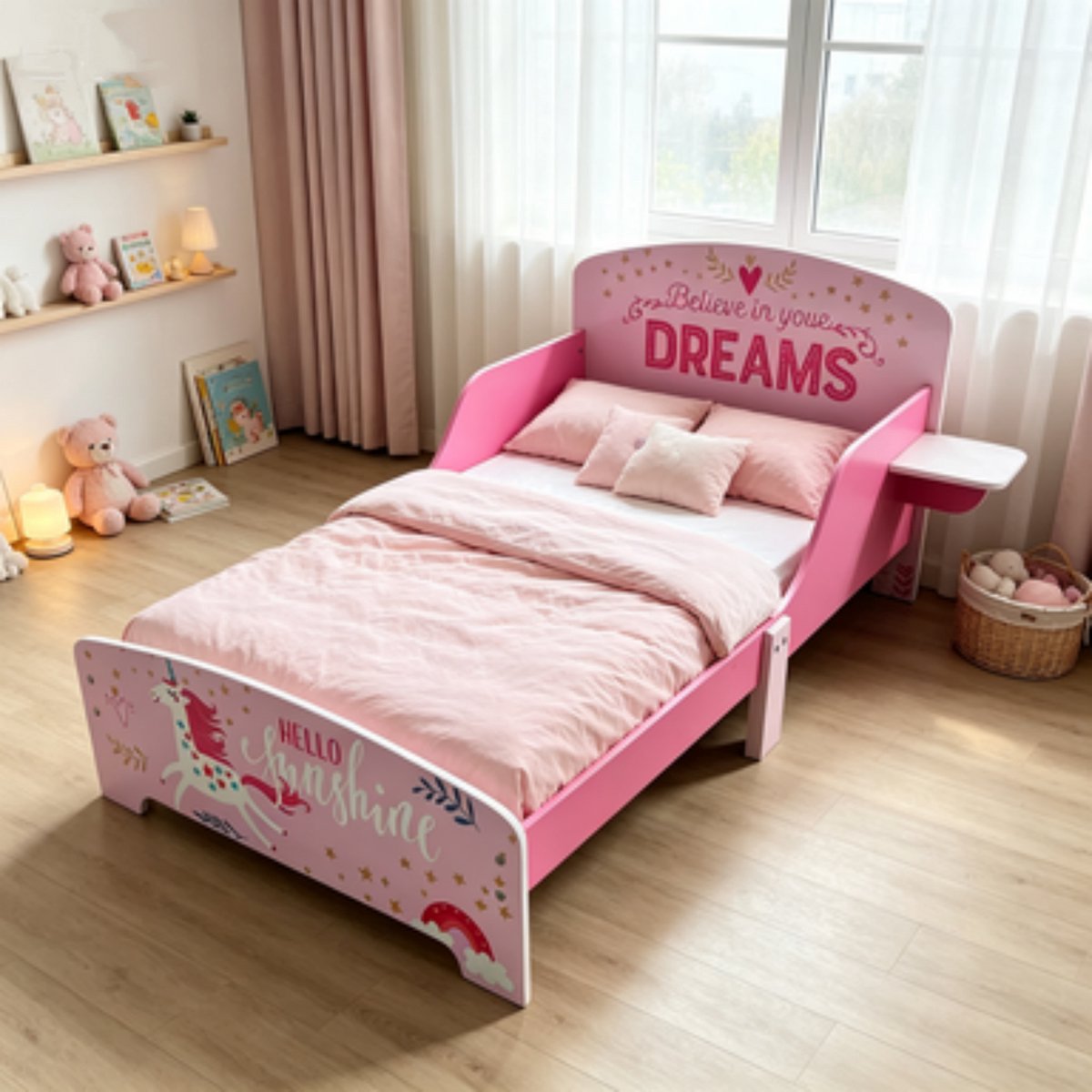 Eenhoorn Eenhoorn Roze Kinderbed - afbeelding 5