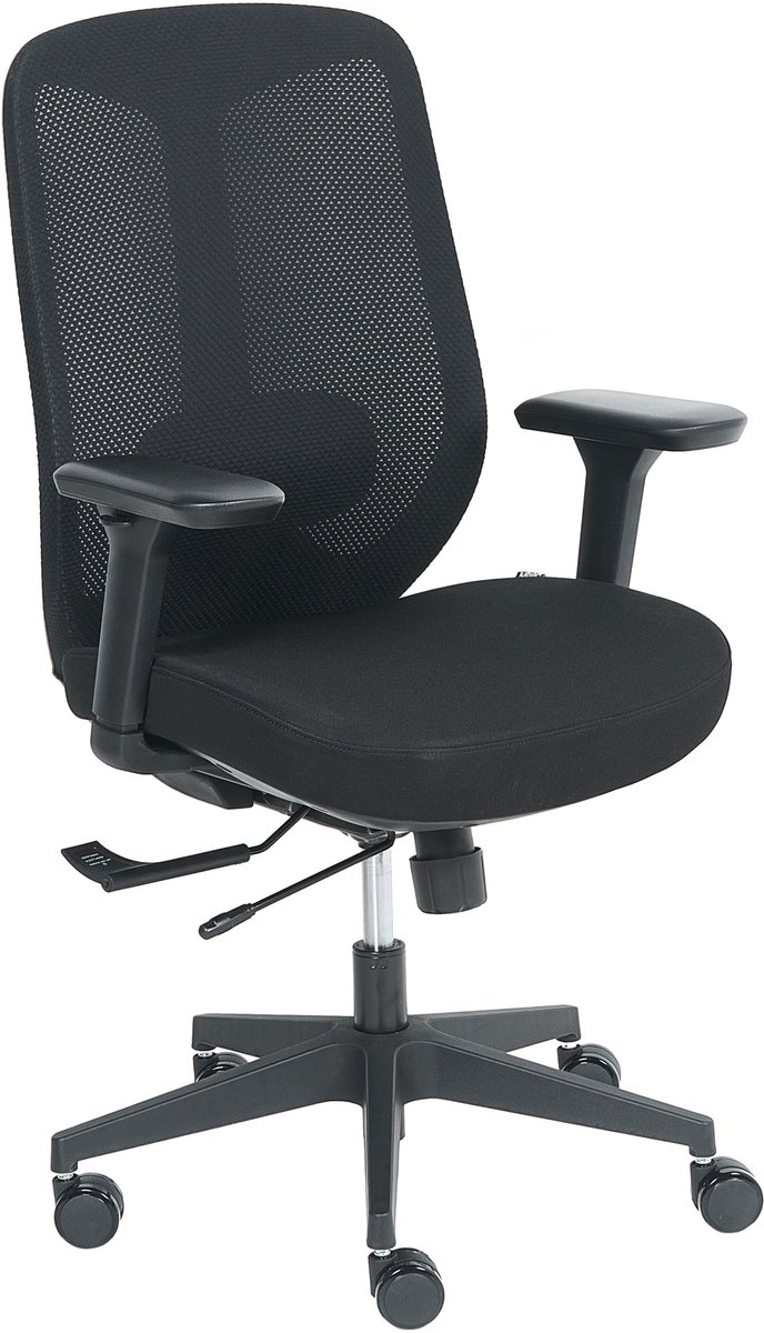 ZELAR - Ergonomische bureaustoel - Zwart - Mesh
