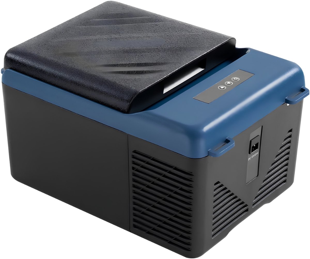 TYR® Koelbox - Elektrische Koelbox - 9L - Koelbox Elektrisch - Zwart - 50cm x 38cm x 31cm