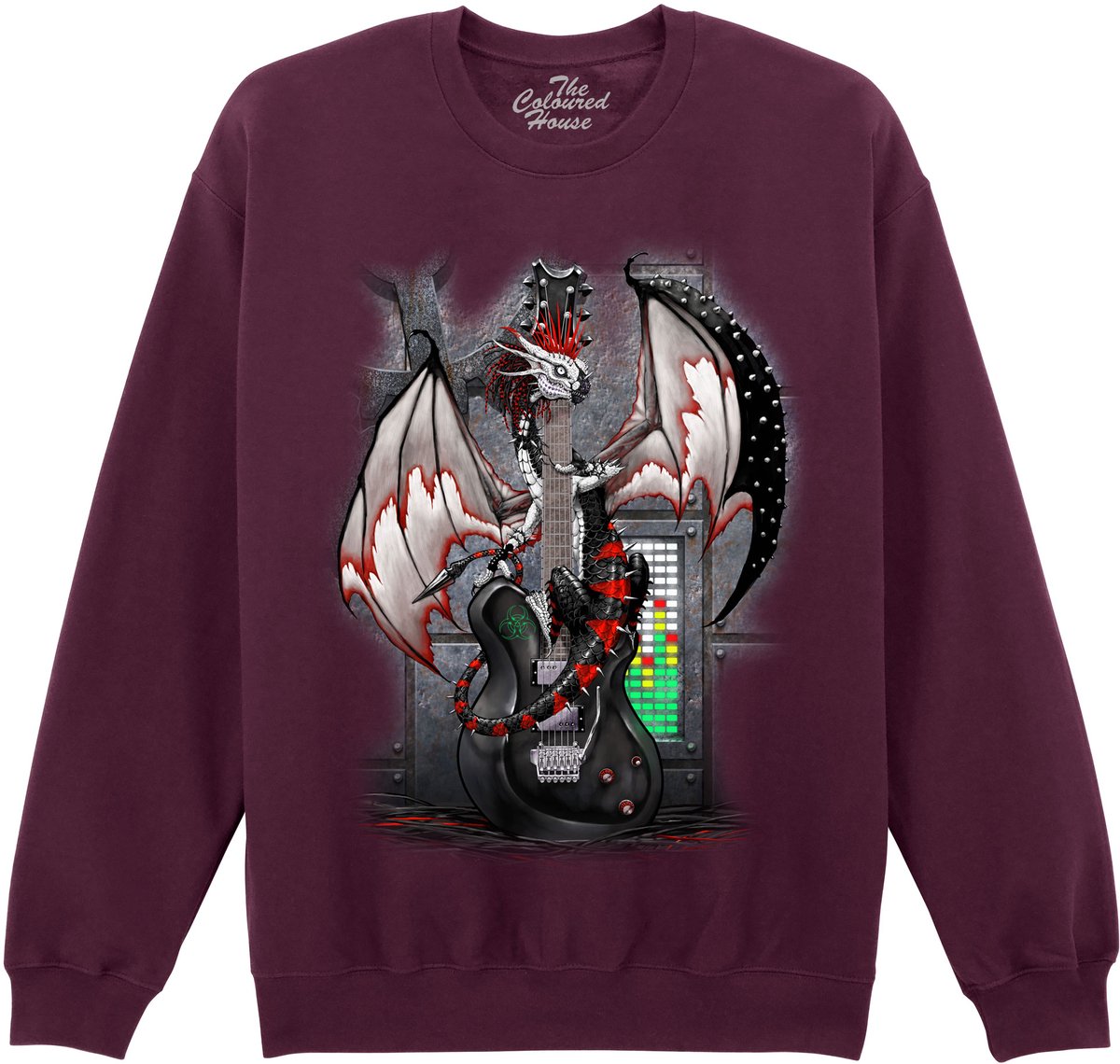 Draak Tech-n-dustrial Dragon The Coloured House Sweater M