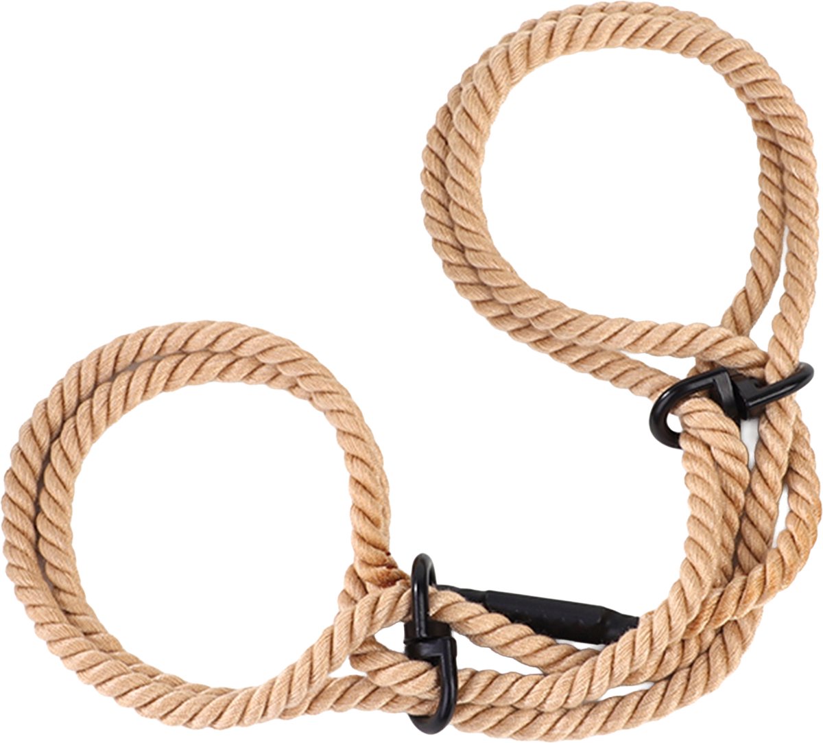Fixxx - Katoenen Touw Handboeien - Naturel