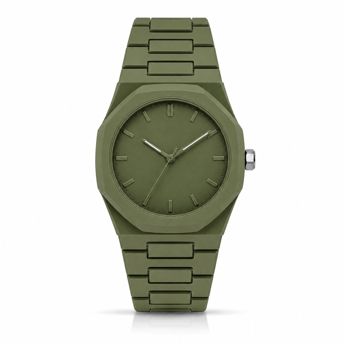 LGT JWLS Soho Groen Kunststof Herenhorloge
