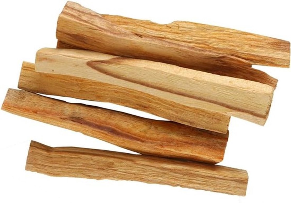 Palo Santo Stokken - Natuurlijk - Ruwe Houten - Harmonieuze Balans - Binnen- en Buitengebruik - Heilig Hout - 7 Stuks - Geschikt voor Yoga - Natuurlijke Houtkleur - Bevordert Balans en Rust