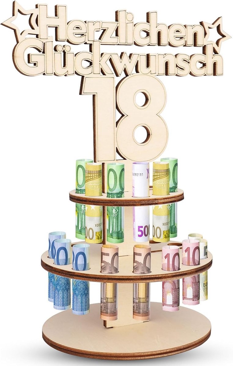 Originele Geldcadeaus voor 18e Verjaardag, Unieke Geldgeschenken voor Mannen en Vrouwen, Creatieve Verjaardagsgeschenken en Jubileumcadeaus