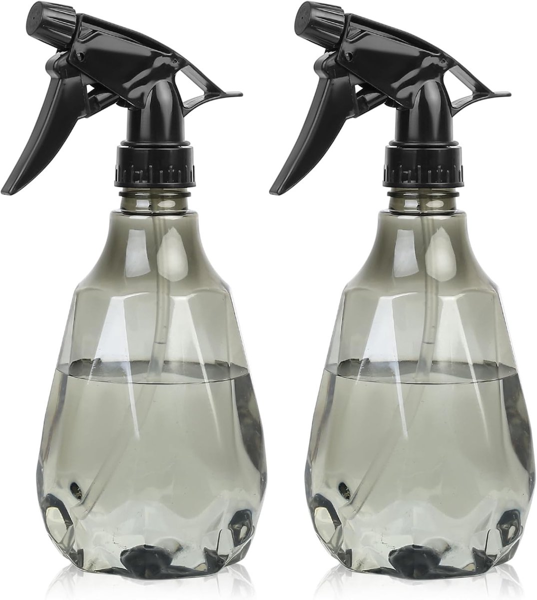 Set van 2 Herbruikbare Spuitflessen van 500ml voor Planten, Tuin, Haarverzorging en Schoonmaak